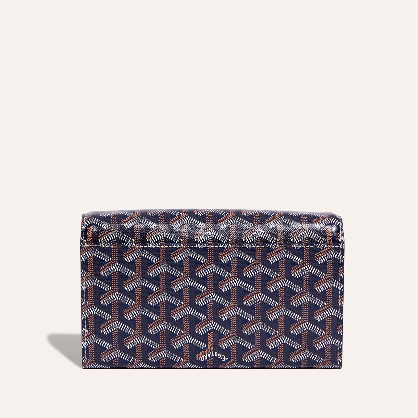 Goyard Varenne Continental Wallet Navy Blue - Image 3